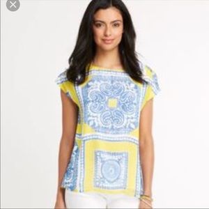 Vineyard Vines Silk Blouse